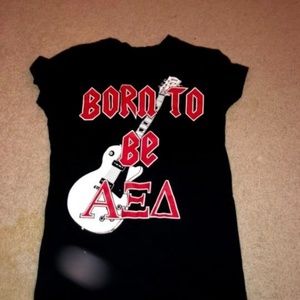 Hard Rock/Born to be AXiD Alpha Xi Delta shirt
